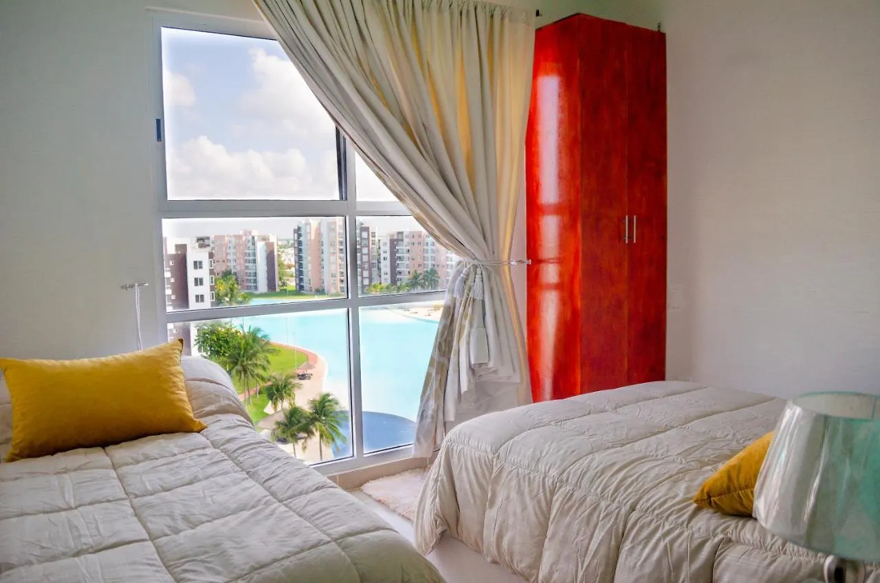 Apartament Departamento En Dreams Lagoon, Cancun.