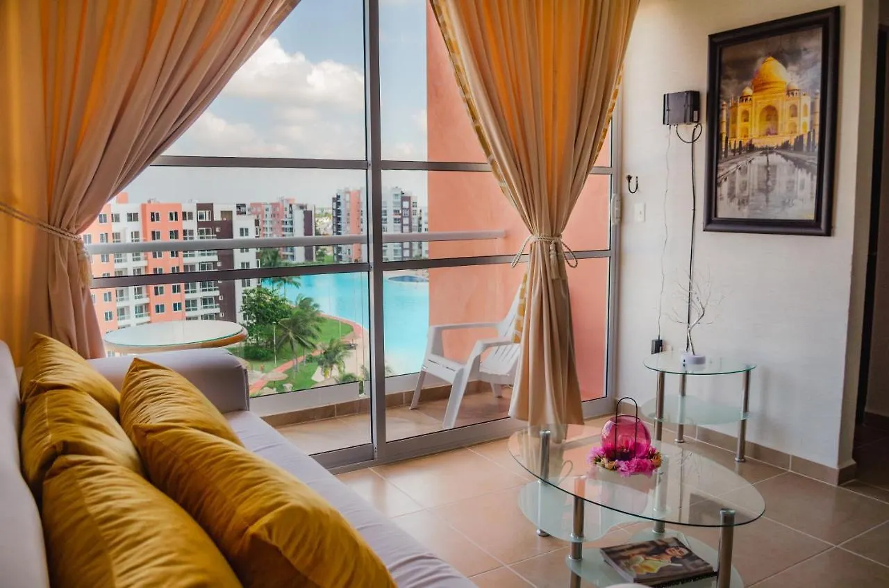 Departamento En Dreams Lagoon, Cancun. Apartment Mexico